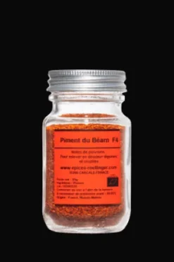 Épices Rœllinger Collection Of Chilli Peppers | French Spices<Piment du Béarn F4  (Béarn Chile Pepper , France)