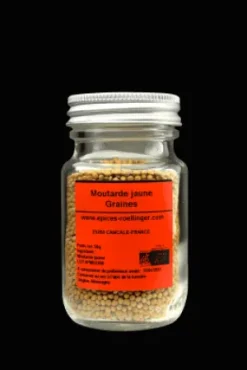 Épices Rœllinger French Spices | Raw Spices<White mustard seeds